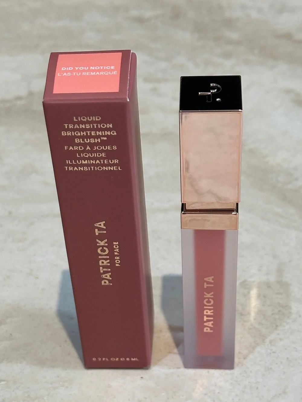 Patrick Ta Liquid Transition Brightening Blush - Did You Notice